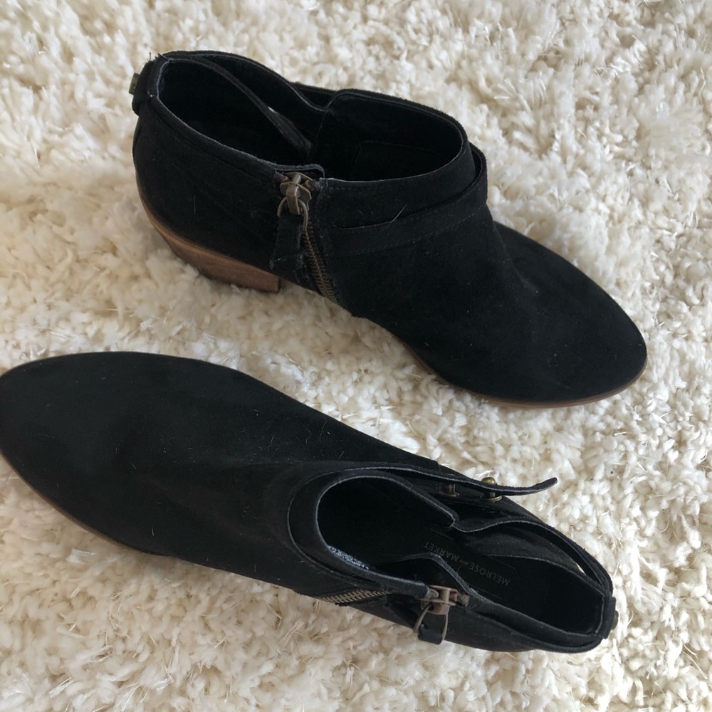 Black booties